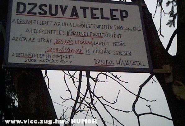 Welcome to Dzsuvatelep