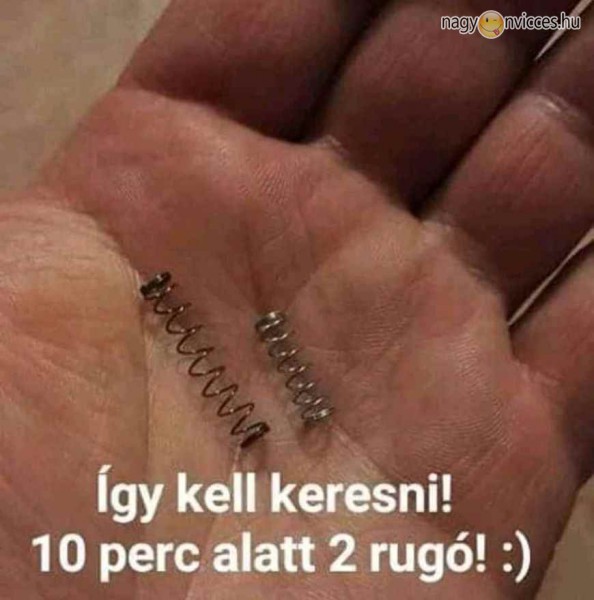 10 perc alatt 2 rugó