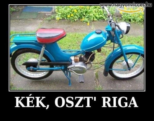 A kék Osztriga bár motorja