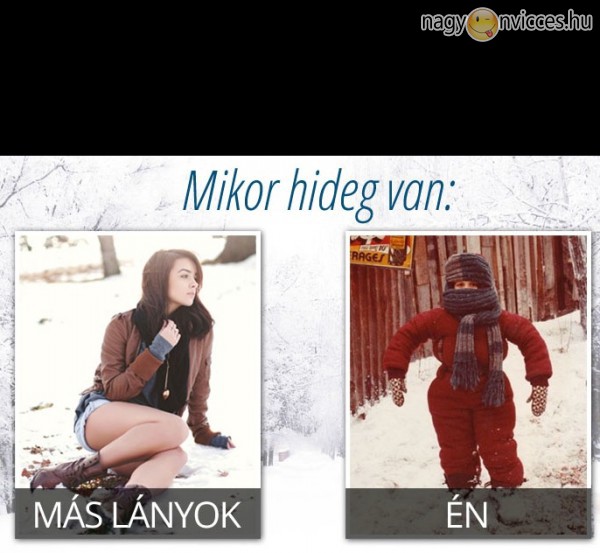 Lányok télen