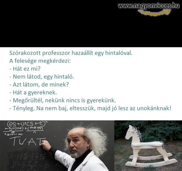 Szórakozott professzor