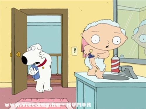 Stewie segget borotfál - Family Guy