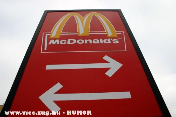 McDonald's balra és jobbra is