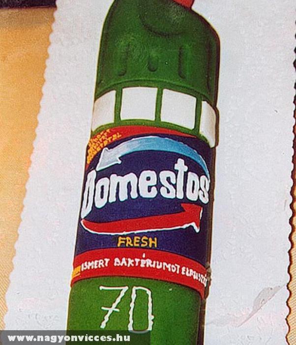 Domestos torta