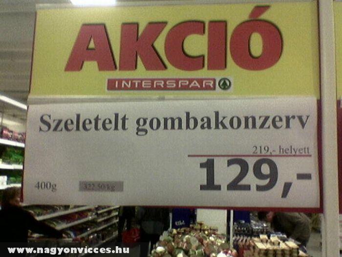 Szeletelt konzerv?