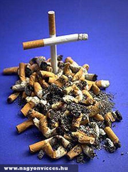 A dohányzás halált okozhat!