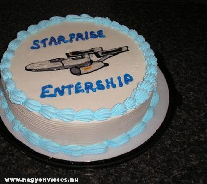 Star Trek torta