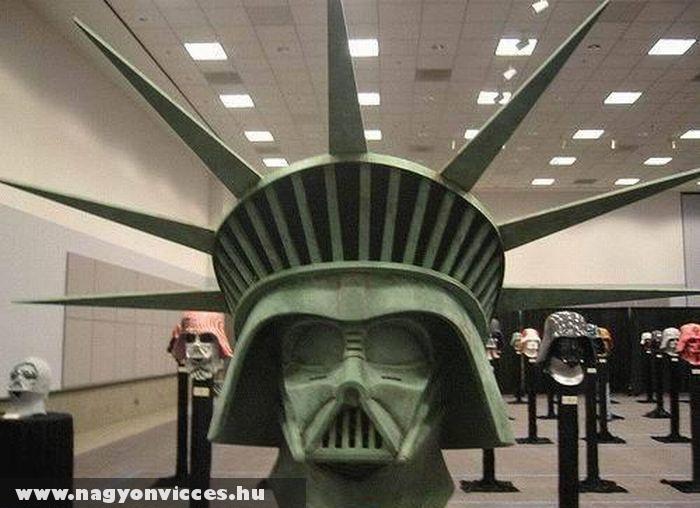 Darth Vader, mint Szabadság-szobor