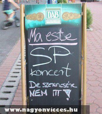 SP koncert!