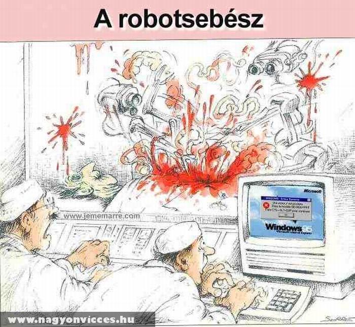 Windows vezérlésû robotsebész